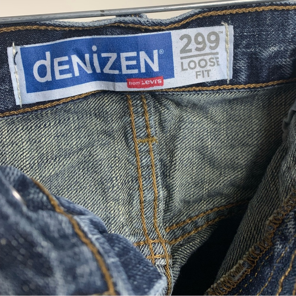 Loose-Fit Levi Mens Denim Jeans